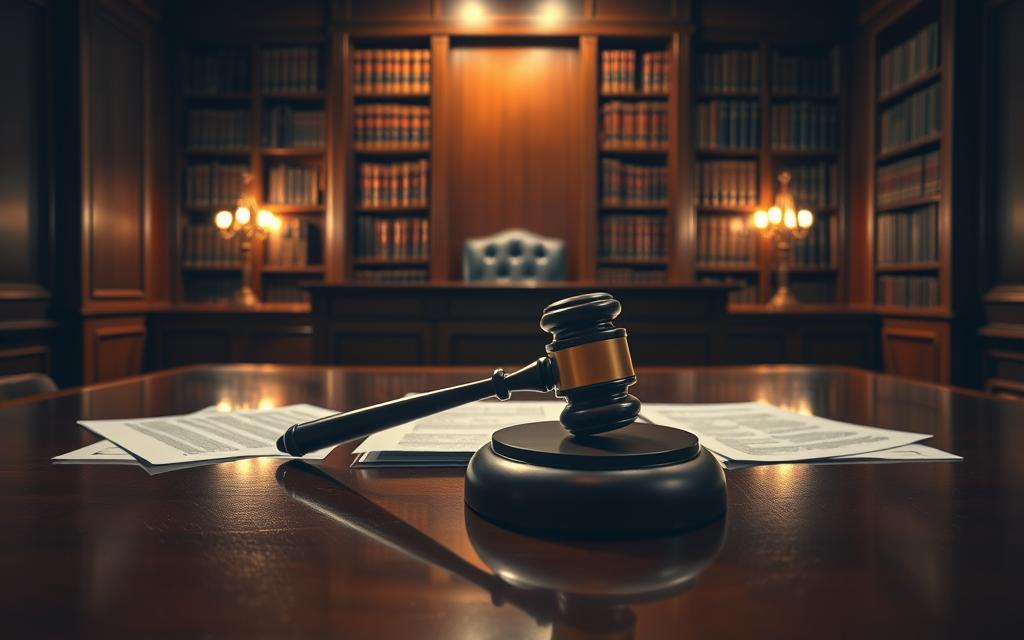 A Dimly Lit Courtroom Setting, The Elements Of Second-Degree Murder Displayed In A Clear And Organized Manner. In The Foreground, A Sleek Glossy Table With Crisp Legal Documents And A Gavel Resting Atop. Behind It, A Judge'S Bench Illuminated By A Soft, Warm Light, Casting Subtle Shadows. In The Background, A Towering Bookshelf Filled With Leather-Bound Volumes, Exuding An Air Of Authority And Tradition. The Overall Atmosphere Is One Of Seriousness And Gravitas, Befitting The Gravity Of The Legal Proceedings. The Scene Is Captured Through A Medium-Wide Angle Lens, Allowing The Viewer To Take In The Full Scope Of The Setting. A Dimly Lit Courtroom Setting, The Elements Of Second-Degree Murder Displayed In A Clear And Organized Manner. In The Foreground, A Sleek Glossy Table With Crisp Legal Documents And A Gavel Resting Atop. Behind It, A Judge'S Bench Illuminated By A Soft, Warm Light, Casting Subtle Shadows. In The Background, A Towering Bookshelf Filled With Leather-Bound Volumes, Exuding An Air Of Authority And Tradition. The Overall Atmosphere Is One Of Seriousness And Gravitas, Befitting The Gravity Of The Legal Proceedings. The Scene Is Captured Through A Medium-Wide Angle Lens, Allowing The Viewer To Take In The Full Scope Of The Setting.